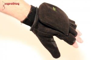 Klappfäustlinge F-Lite Gloves Mittens Flap von oben